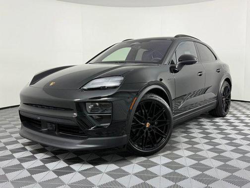 Black 2025 Porsche Macan Macan Electric