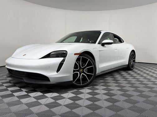 White 2024 Porsche Taycan RWD