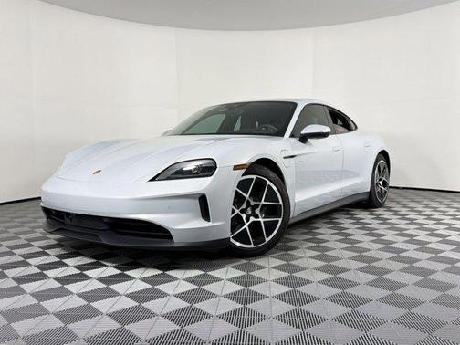 Gray 2025 Porsche Taycan RWD