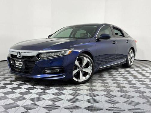 Obsidian Blue Pearl 2018 Honda Accord Touring