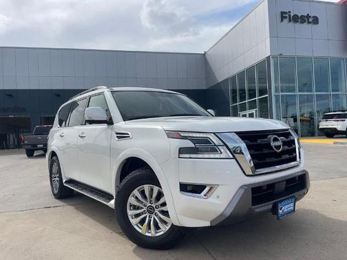 Aspen White 2023 Nissan Armada SL