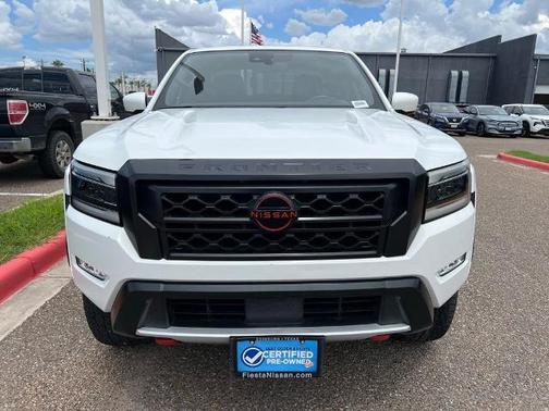 Glacier White 2023 Nissan Frontier PRO-4X