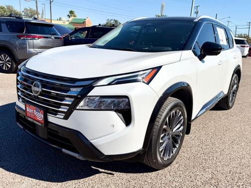 Wht Blk Roof 2024 Nissan Rogue Platinum