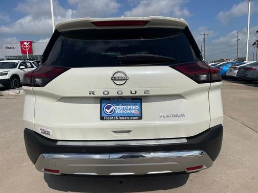 White 2023 Nissan Rogue Platinum