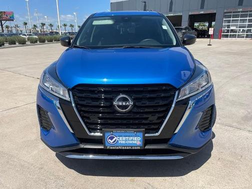 Electric Blue Metallic 2025 Nissan Kicks Play S