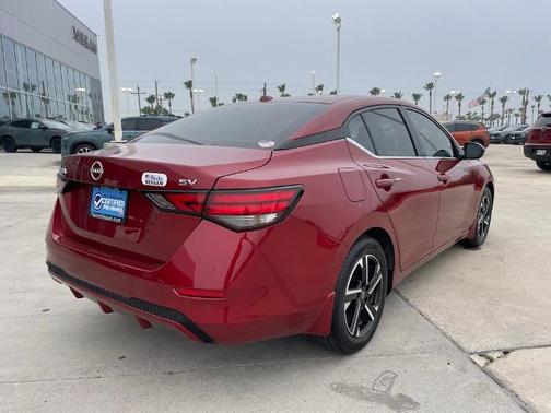 Scarlet Ember 2024 Nissan Sentra SV