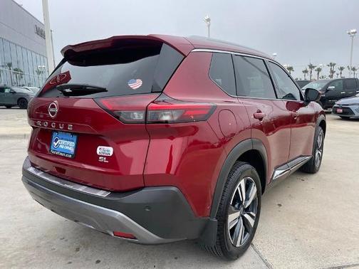 Scarlet Ember 2023 Nissan Rogue SL