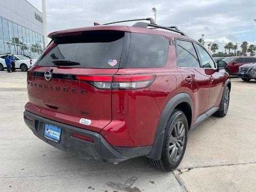 Scarlet Ember 2023 Nissan Pathfinder SV