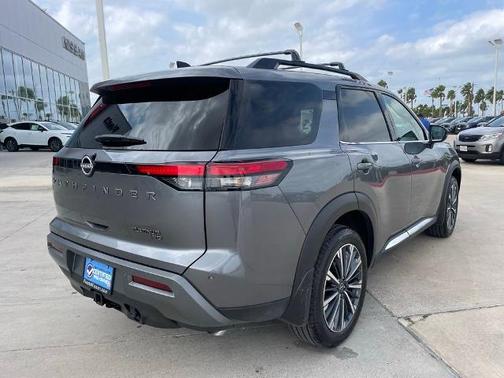 Gun Metallic 2026 Nissan Pathfinder Platinum
