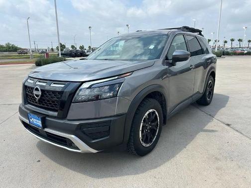 Gun Metallic 2023 Nissan Pathfinder Rock Creek