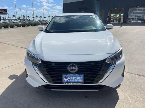 Cloud White 2025 Nissan Sentra S