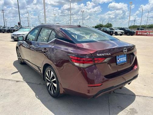 Rosewood Metallic 2024 Nissan Sentra SV