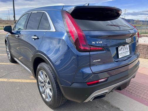 Blue 2019 Cadillac XT4 Premium Luxury