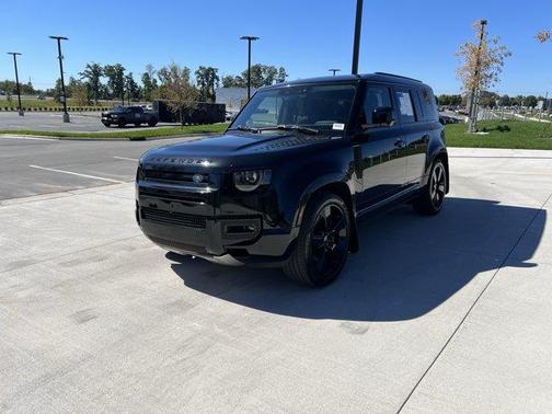Santorini Black 2024 Land Rover Defender P400 X-Dynamic SE