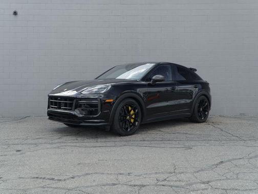 Black 2024 Porsche Cayenne Turbo GT