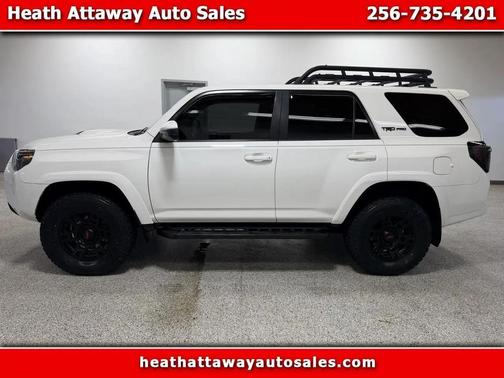 Super White 2020 Toyota 4Runner TRD Pro