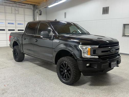 Shadow Black 2018 Ford F-150 XLT