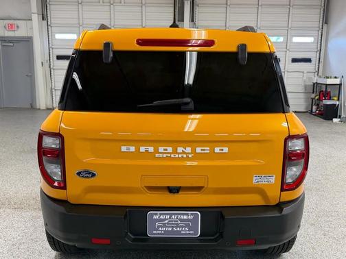 Cyber Orange Metallic Tricoat 2022 Ford Bronco Sport Big Bend