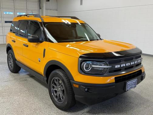 Cyber Orange Metallic Tricoat 2022 Ford Bronco Sport Big Bend