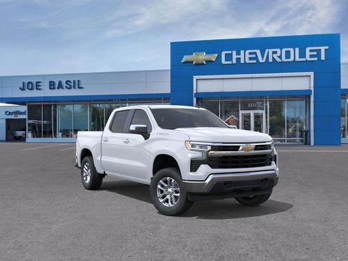 Summit White 2026 Chevrolet Silverado 1500 LT