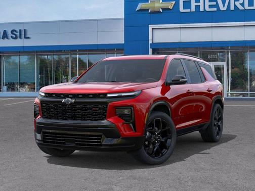 Radiant Red 2026 Chevrolet Traverse RS