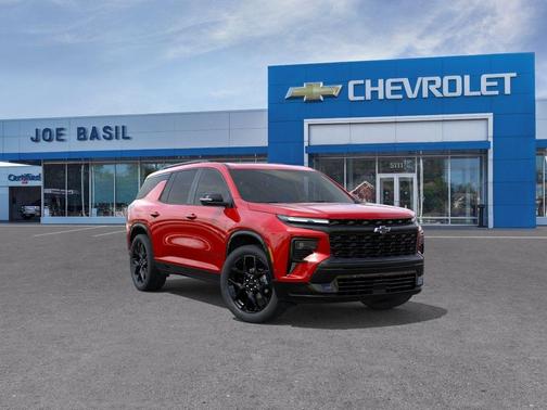 Radiant Red 2026 Chevrolet Traverse RS