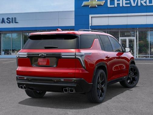 Radiant Red 2026 Chevrolet Traverse RS