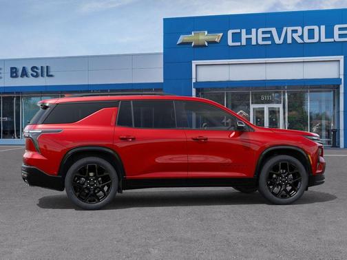 Radiant Red 2026 Chevrolet Traverse RS