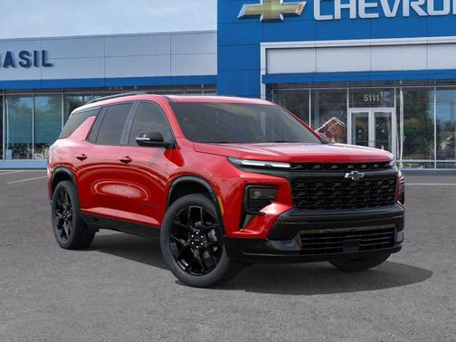 Radiant Red 2026 Chevrolet Traverse RS