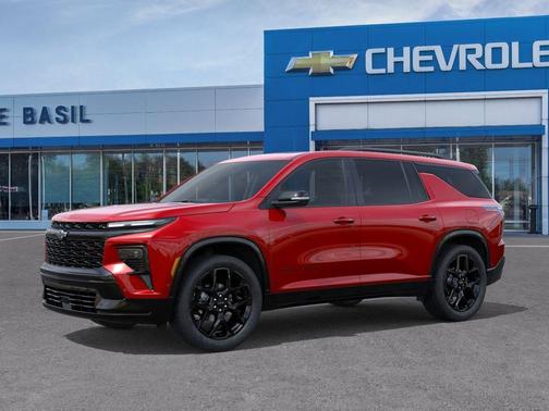 Radiant Red 2026 Chevrolet Traverse RS