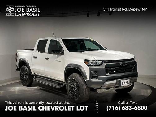 Summit White 2023 Chevrolet Colorado Trail Boss