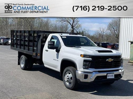 Summit White 2026 Chevrolet Silverado 3500 WT