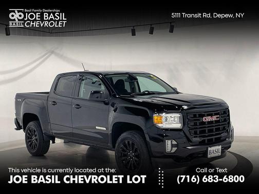 Onyx Black 2022 GMC Canyon Elevation