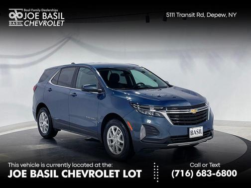 Lakeshore Blue Metallic 2024 Chevrolet Equinox LT