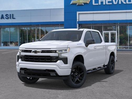 Summit White 2026 Chevrolet Silverado 1500 RST