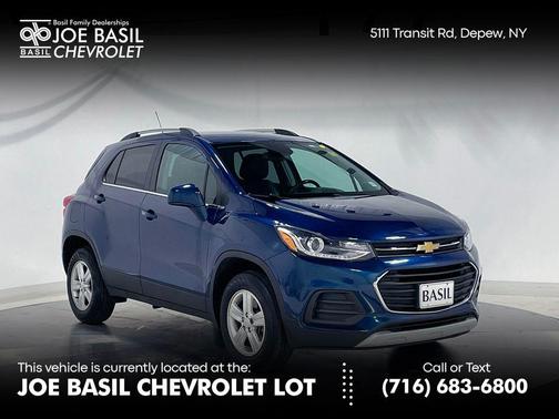 Pacific Blue Metallic 2020 Chevrolet Trax LT