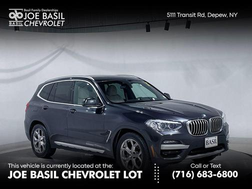 Dark Graphite Metallic 2021 BMW X3 xDrive30i