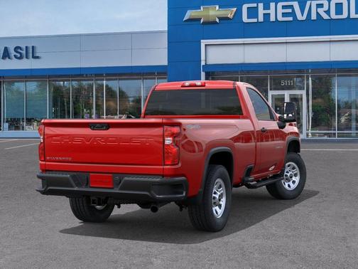 Red 2026 Chevrolet Silverado 2500 WT