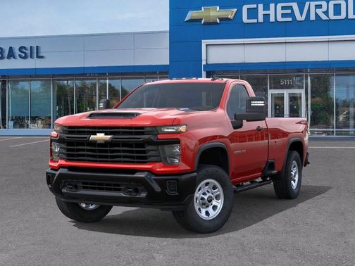 Red 2026 Chevrolet Silverado 2500 WT