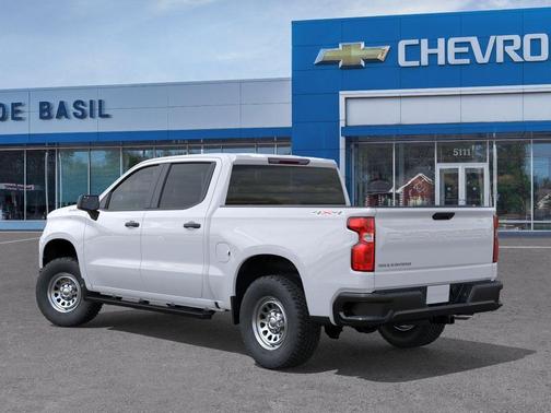 Summit White 2026 Chevrolet Silverado 1500 WT