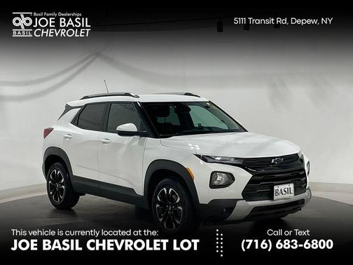 Summit White 2023 Chevrolet Trailblazer LT