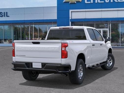 Summit White 2026 Chevrolet Silverado 1500 WT