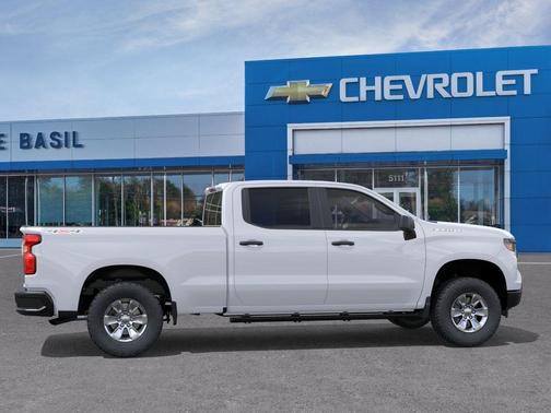Summit White 2026 Chevrolet Silverado 1500 WT