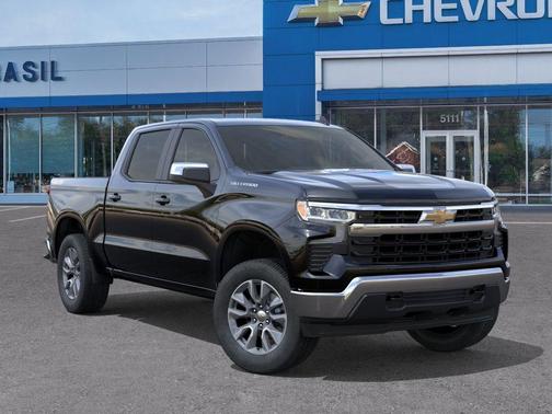 Black 2026 Chevrolet Silverado 1500 LT