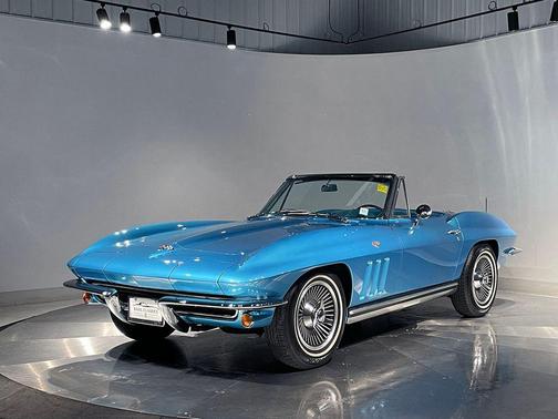 Blue 1965 Chevrolet Corvette