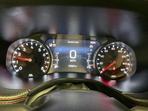 Red 2026 Jeep Compass Trailhawk