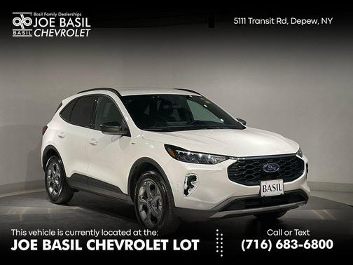White Metallic 2025 Ford Escape ST-Line