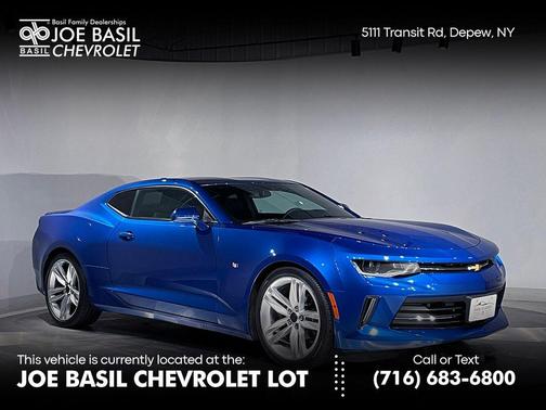 Hyper Blue Metallic 2018 Chevrolet Camaro 1LT