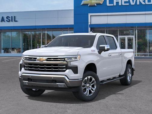 Polar White 2026 Chevrolet Silverado 1500 LTZ