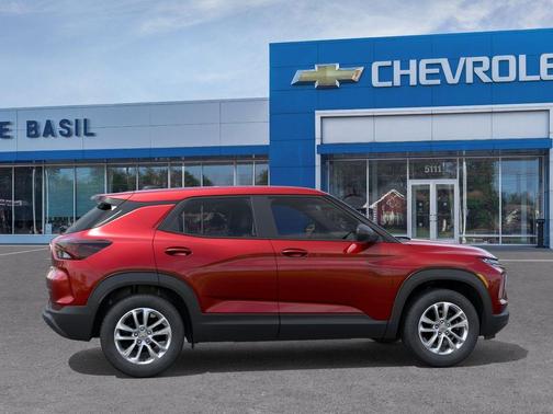 Red 2026 Chevrolet Trailblazer LS